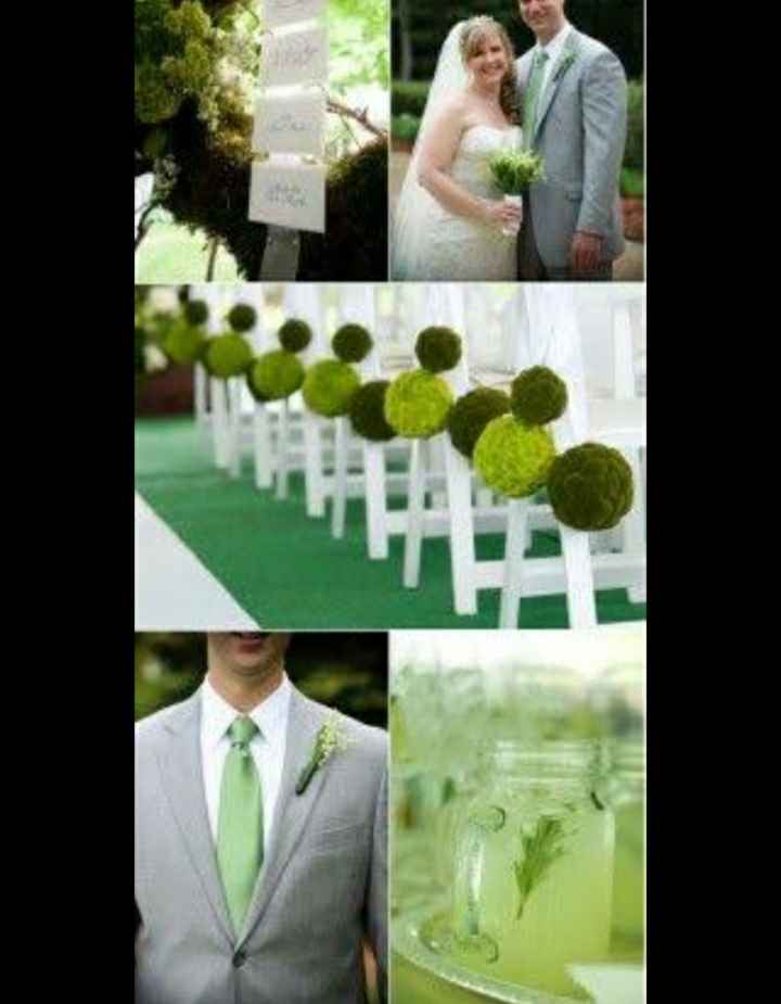 Decoracion en verde 🌈 - 2