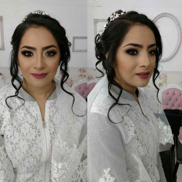  Maquillaje y peinado♡ la prueba ♡ - 1