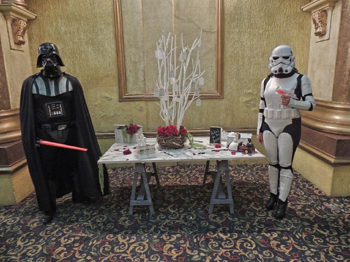 Boda muy al estilo de  star wars - 2