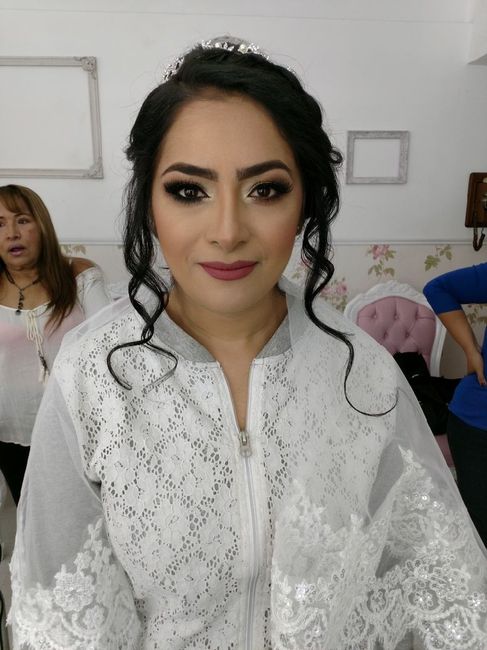  Maquillaje y peinado♡ la prueba ♡ - 3