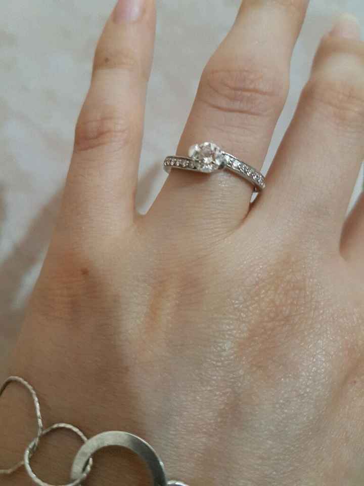 Anillo de promesa... - 1