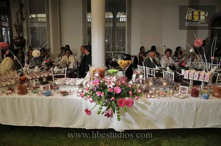 mesa de dulces