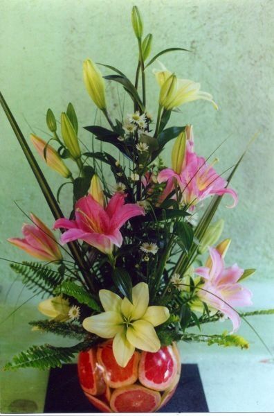 flores con torinjas