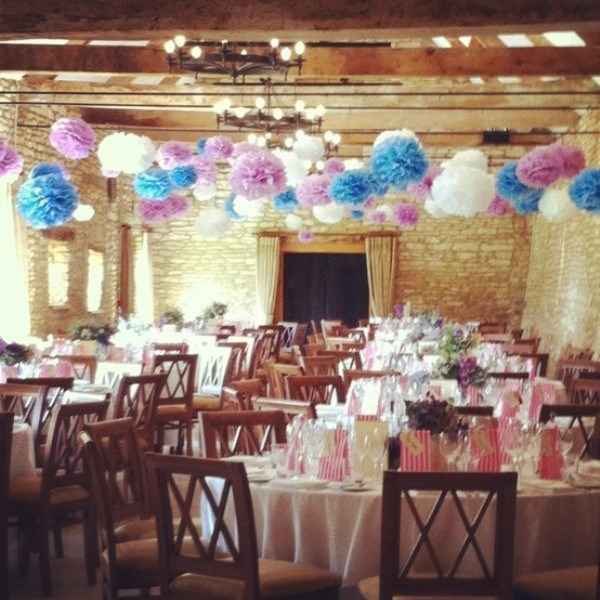 Pom Poms en interior, en orden