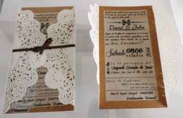 Invitación vintage
