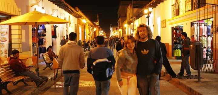 Calle Hidalgo en San Cristobal