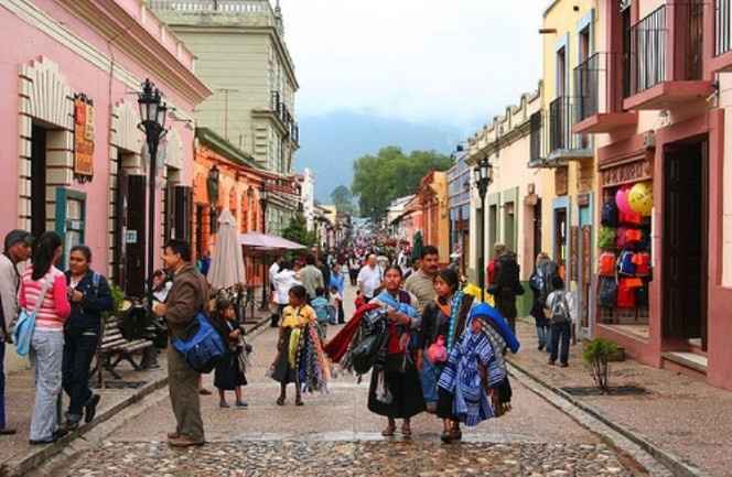 Calle Hidalgo en San Cristobal