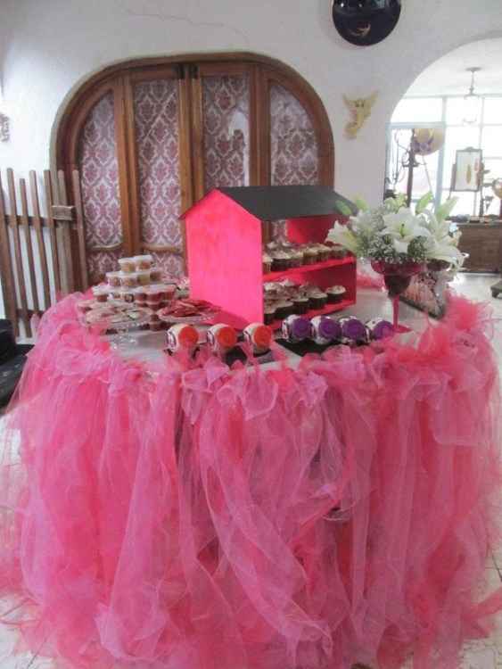 Mesa de postres