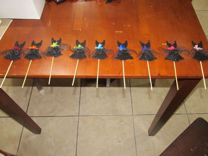 Vestiditos con palillos 1