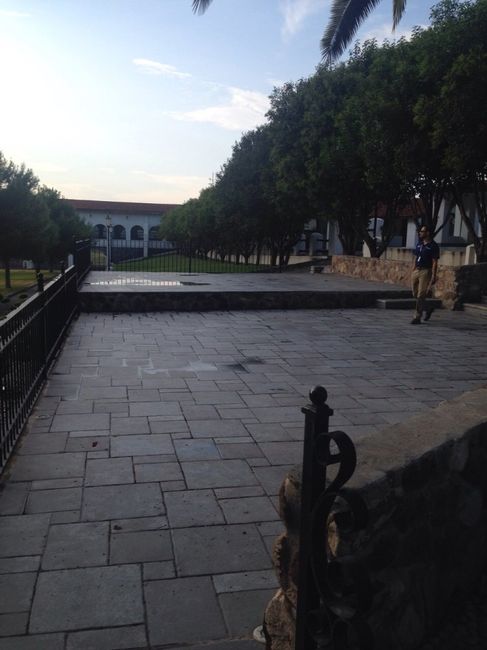 Vista de la parte de abajo