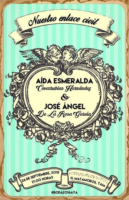 Invitación ceremonia civil