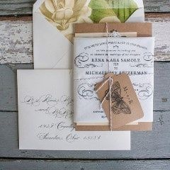 Invitación vintage