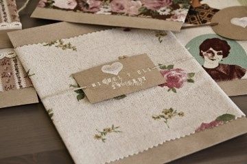Invitación vintage