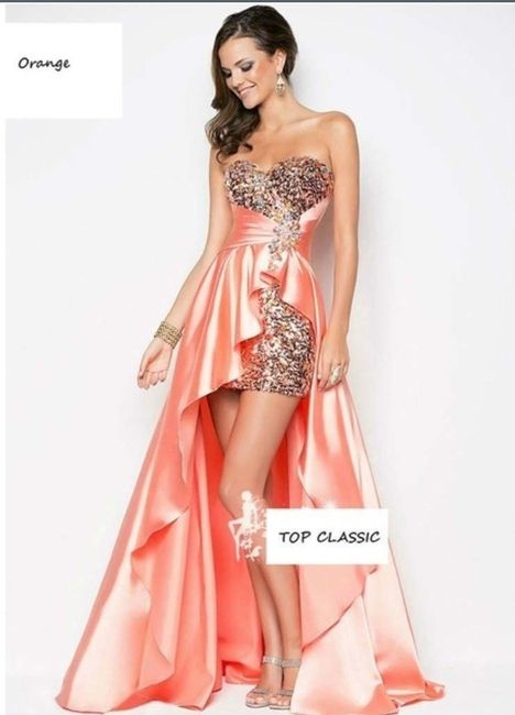 Vestido civil en ivory