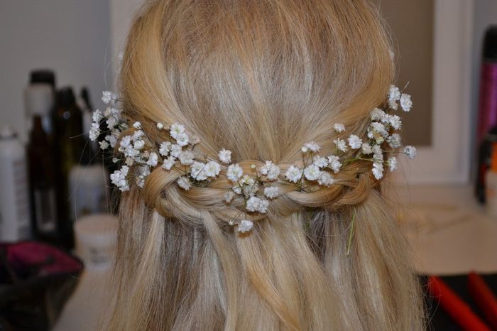 Tiara para medio recogido