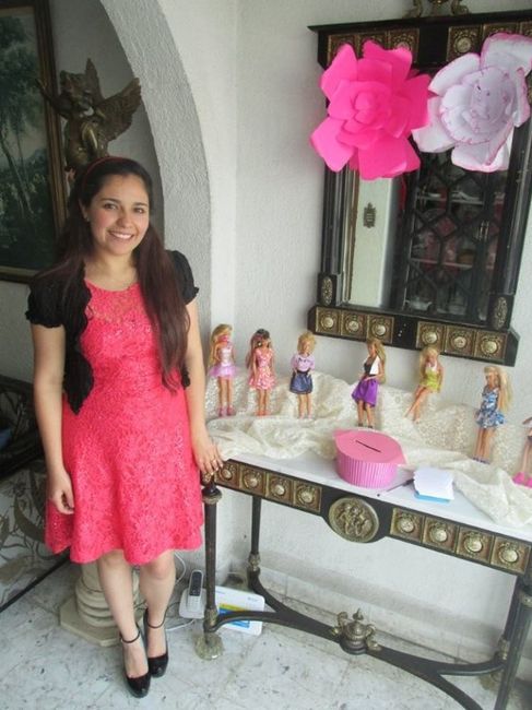 Algunas de mis Barbies