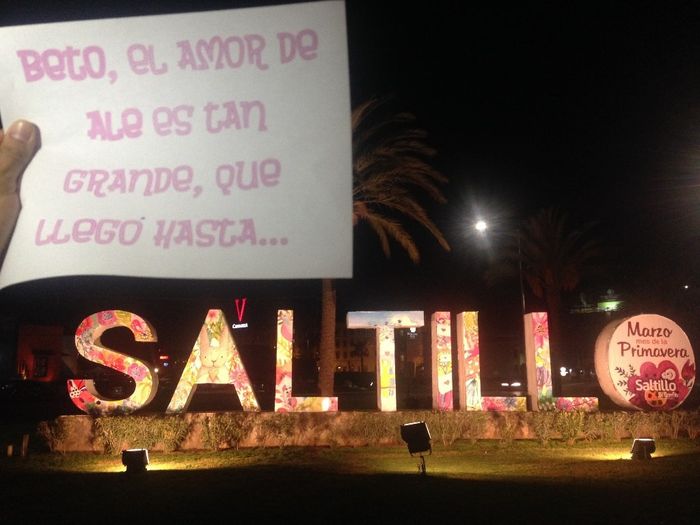 Amor de Ale en Saltillo