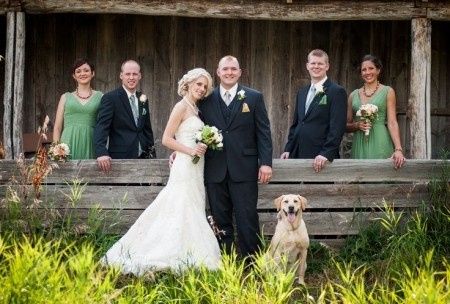 mascota en boda