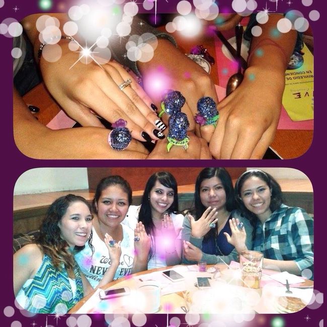 Reunión con mis damas 