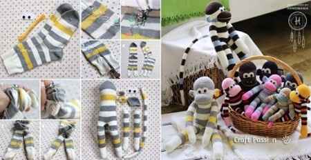 muñeco calcetines