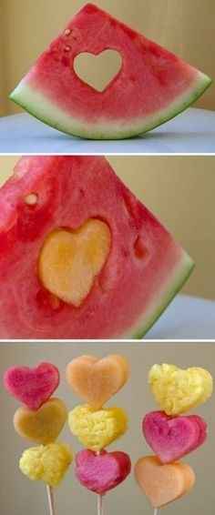 mesa de frutas