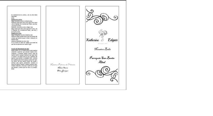 misales boda katherine y edgar