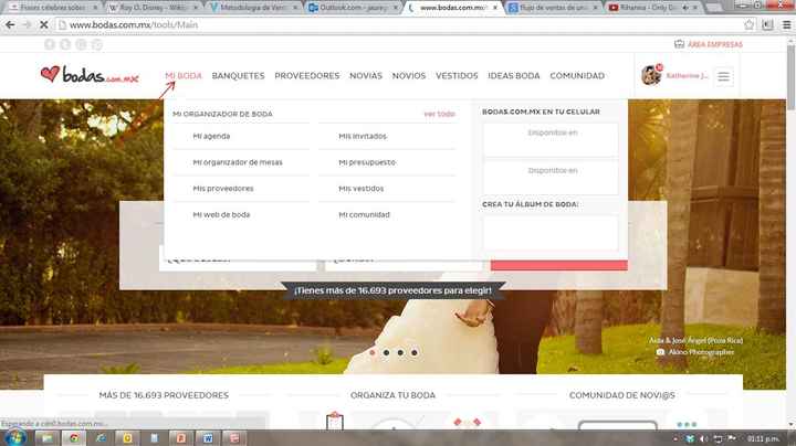 las tareas un dia antes 