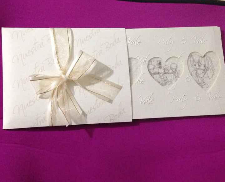 Cuanto les costaron sus invitaciones? - 1