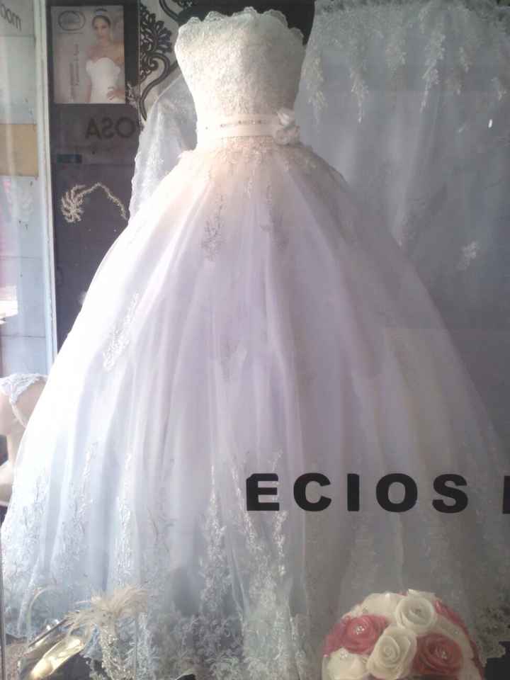 Tu vestido de novia en una sola palabra ;) - 1