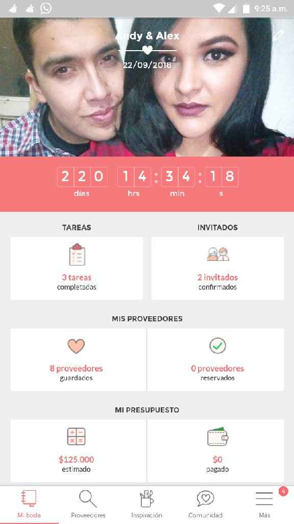 ¡Escribe los días que faltan para tu boda! - 1