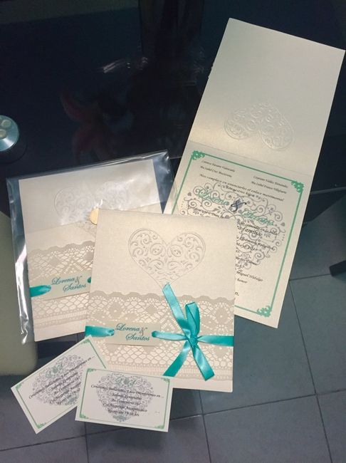 Mis invitaciones hechas por nosotros con mucho amor - 1