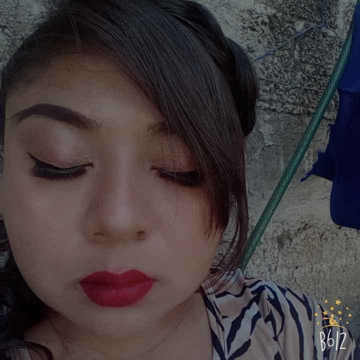 Pruebas de maquillaje y peinado - 1