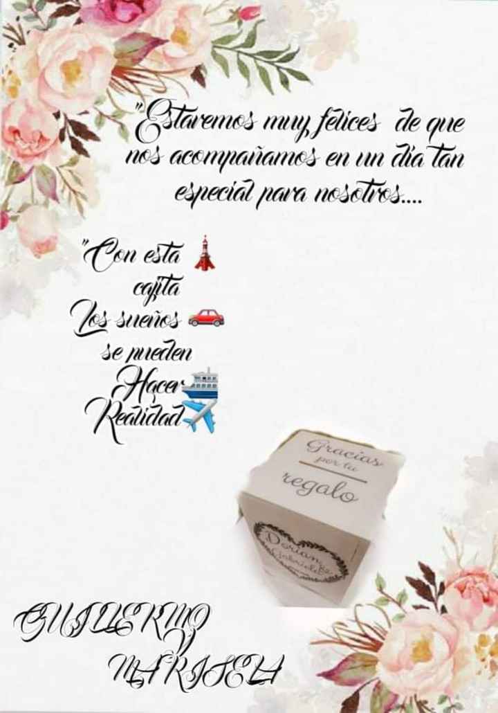 Cómo les expresas a los invitados que no te regalen artículos para el hogar porque ya tienes todo?? 