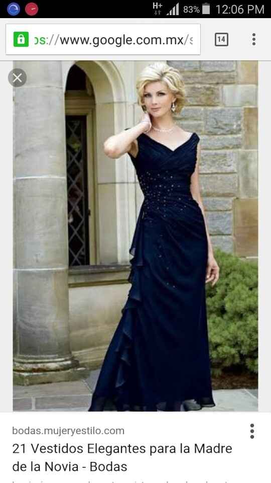 Vestidos para la mamá de la novia - 3