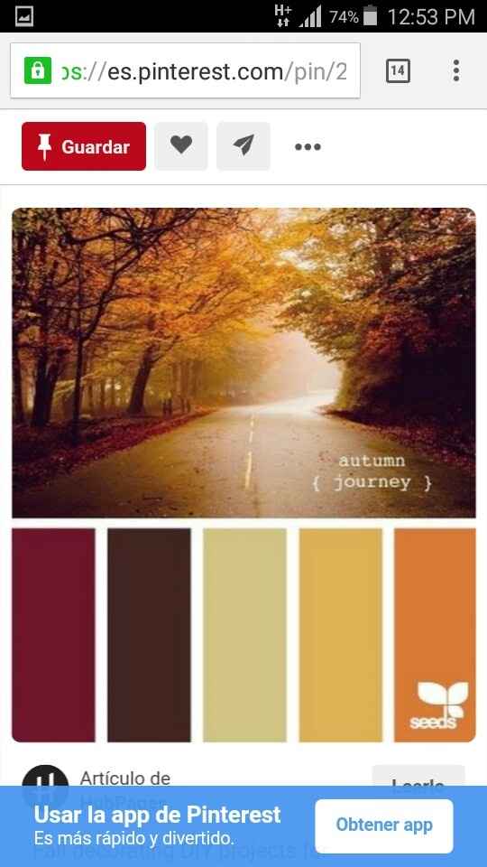 Colores de la boda! :) - 2