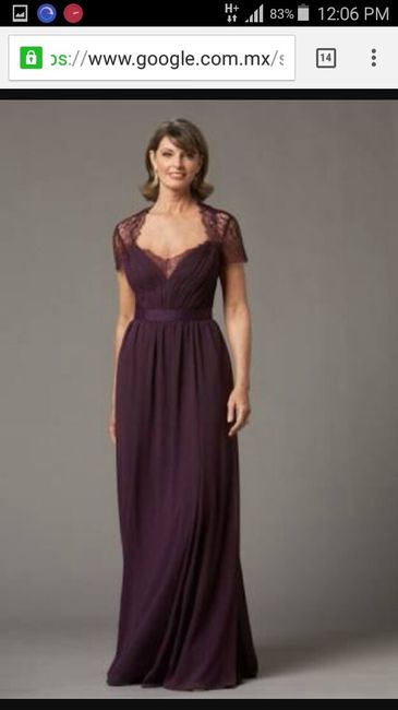 Vestidos para la mamá de la novia - 2
