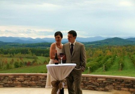 Ceremonia de vino durante la boda