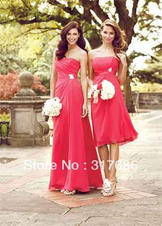Damas / damitas color coral?