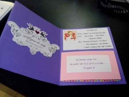 Invitacion damas