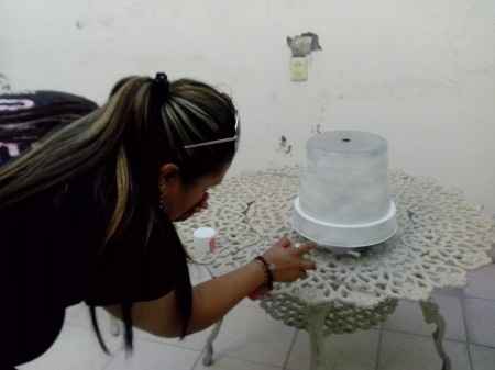 Pintando la base