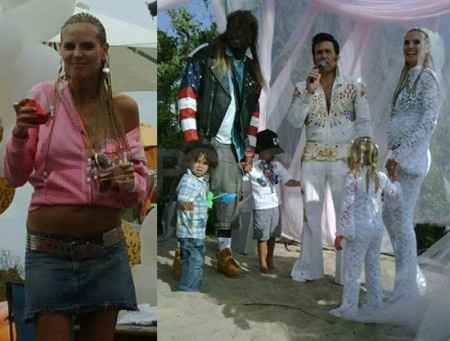 Las 1000 bodas de Seal & Heidi Klum