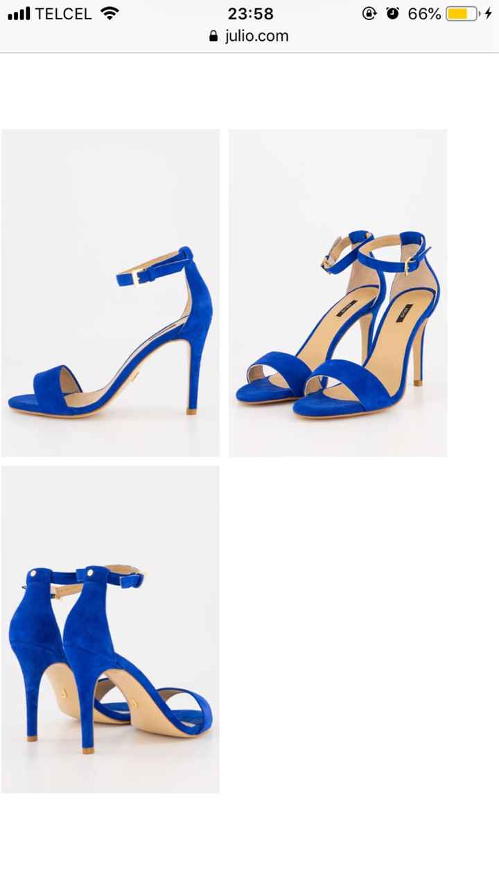 Zapatillas azules - 1