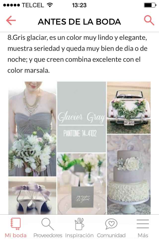 ¡Novia fan del color sangría! - 5