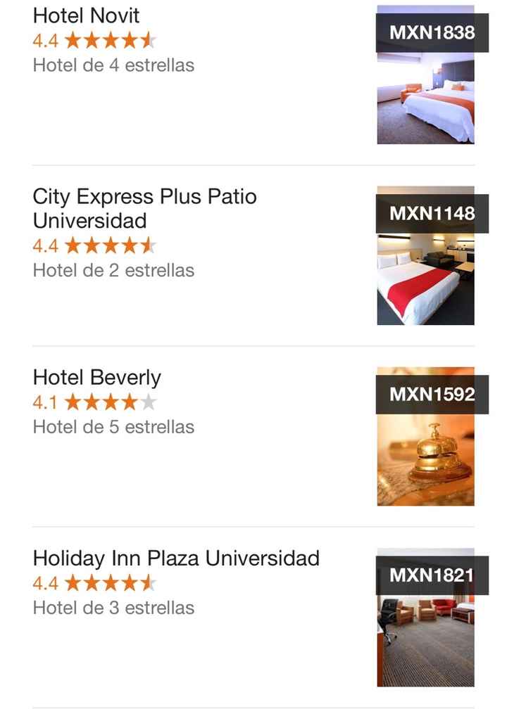 Hotel para noche de bodas en cdmx - 1