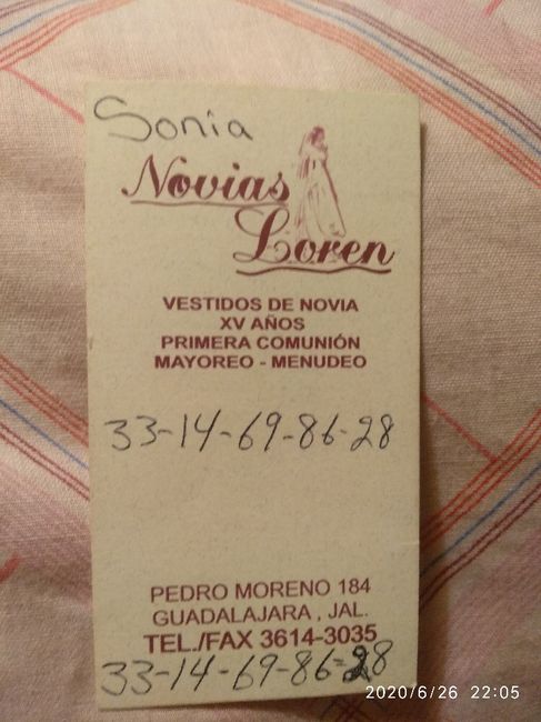 Vestido de novia - 1