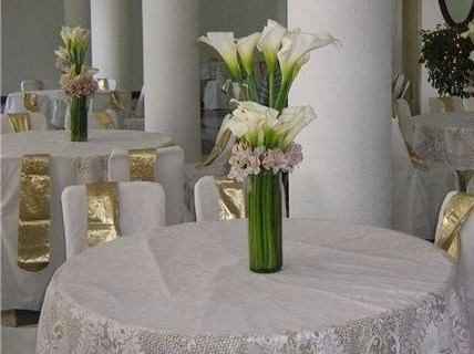 este centro de mesa me gusta