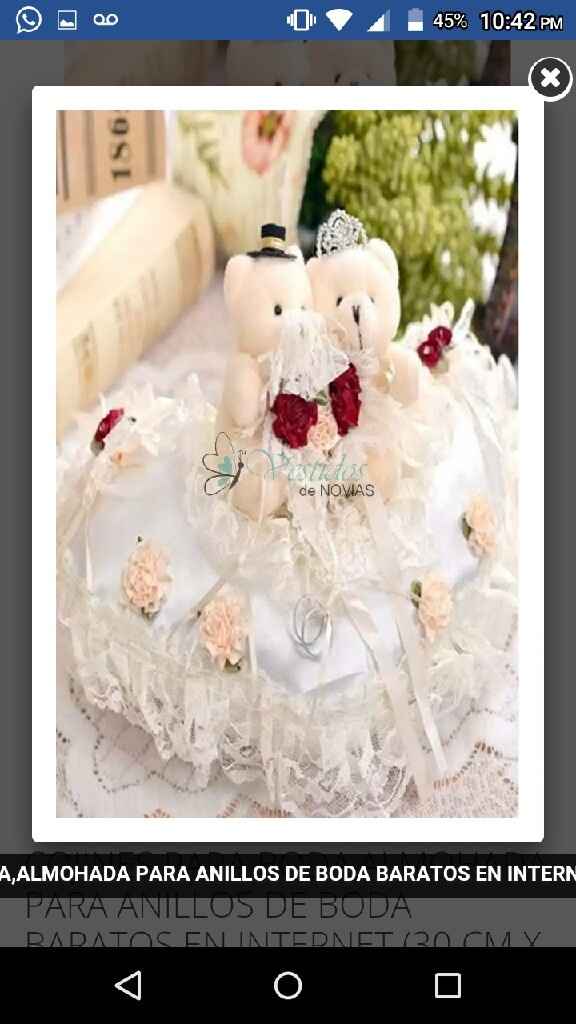 ¿Cuál porta anillos te gusta más? - 1