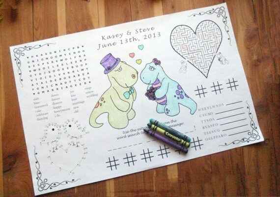 Como mantener ocupados a los niños en la boda - 2