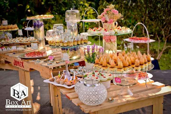 Ideas mesas de dulces boda! - 3