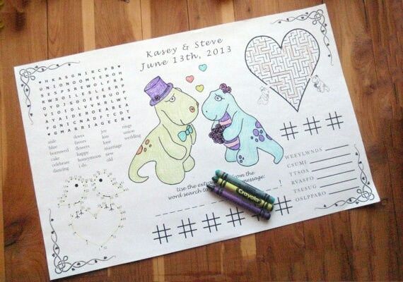 Como mantener ocupados a los niños en la boda - 2